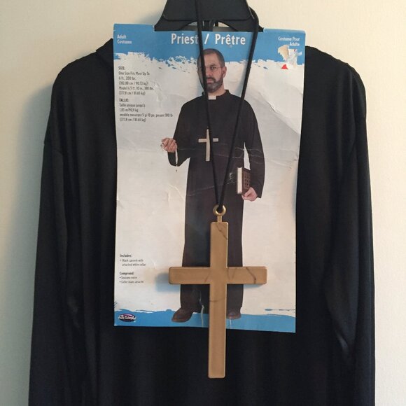Priest Halloween Costume - Picture 1 of 4